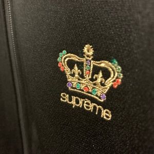 supreme crown track jacket
